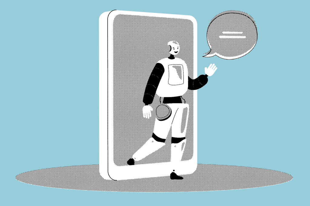 Robot con inteligencia artificial IA: Trick or Treat?